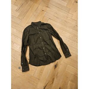 Prada Women's Green Dress / Casual Shirt
